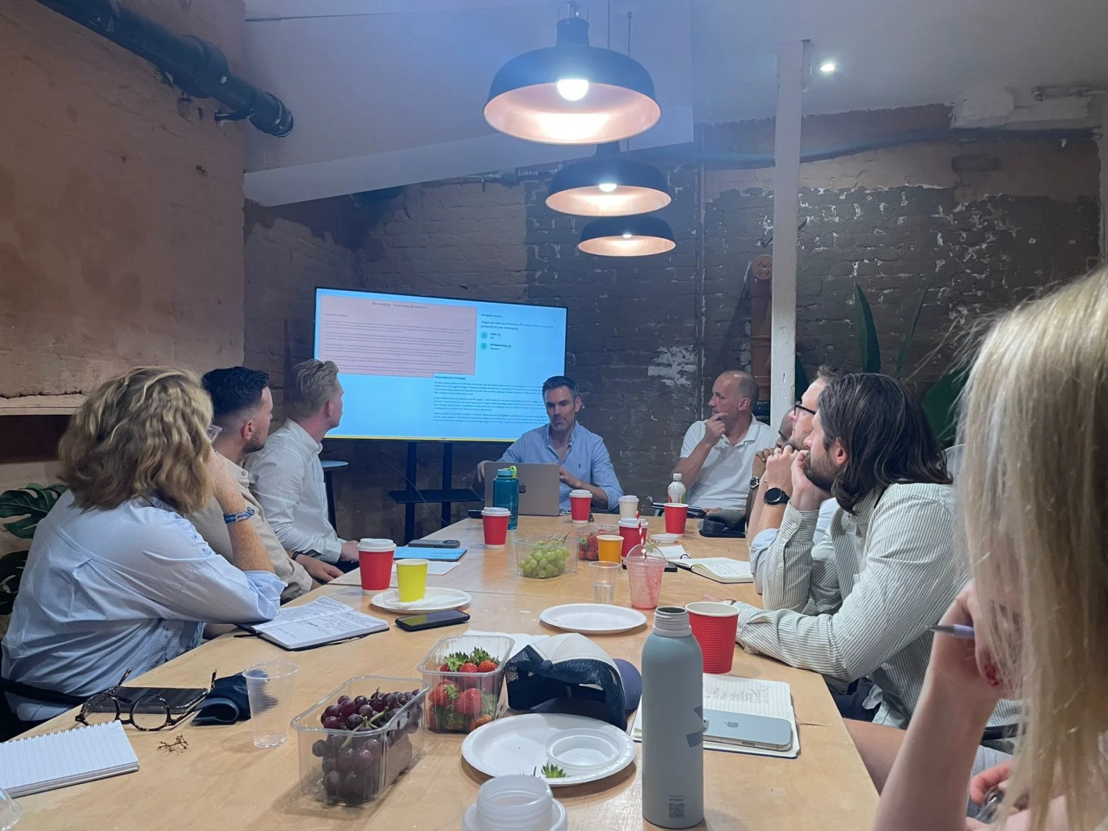 Mark Walker leading a session